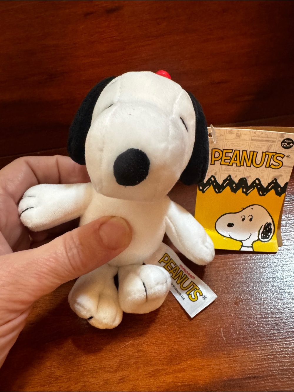 High quality Peanuts Snoopy Plush accessory, purse charm